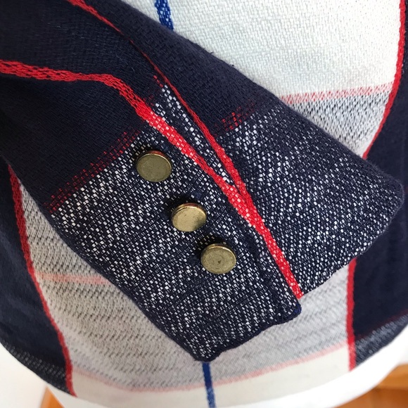 Merona plaid zip up blazer - Picture 4 of 5